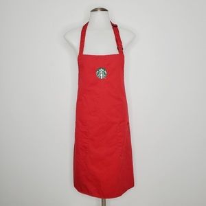 Pre-owned Starbucks holiday apron